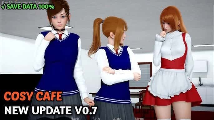 舒适咖啡厅_Cosy Cafe 操作界面 页面配图 2